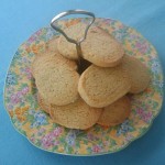 Oat Vanilla Shortbread Cookies