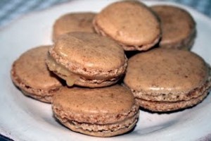 Pecan Macarons with Salt Caramel