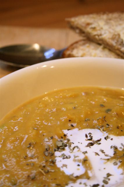 Butternut Squash Chestnut Soup
