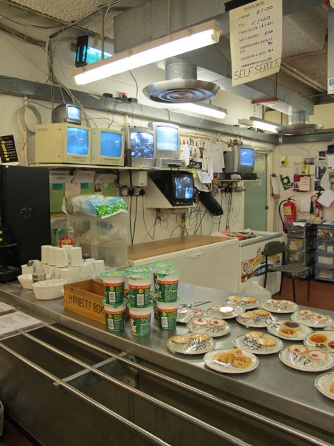 Canteen at the Secret Nuclear Bunker Kelvedon Hatch