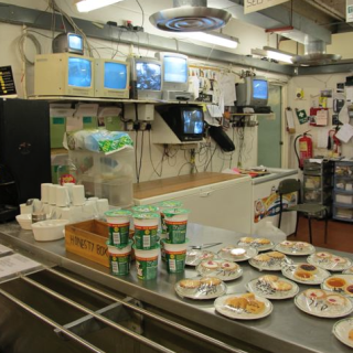 Canteen at the Secret Nuclear Bunker Kelvedon Hatch