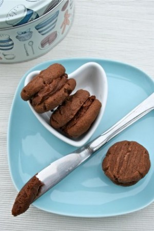 Chocolate Melting Moments Biscuits