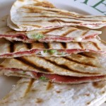 Beef Quesadillas with bresaola