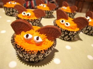 Chocolate Orange Halloween Cupcakes