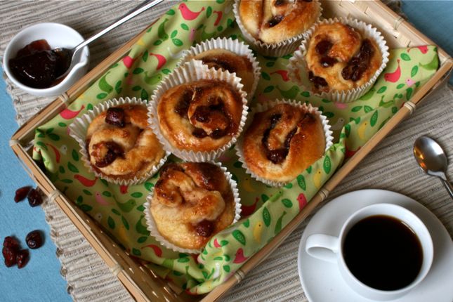 Cherry Chelsea Buns Cherry Chelsea Buns