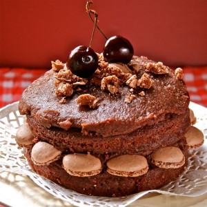 Macaron Coca Cola Cake