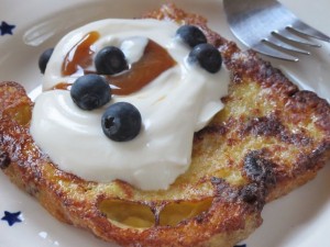 Panettone French toast