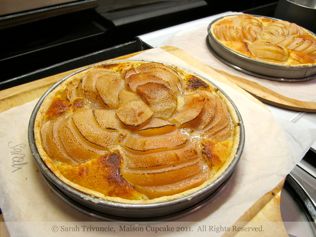 Pear Tart at Raymond Blanc Cookery School at Le Manoir