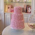 Pink Ruffle Cake at Peggy Porschen Parlour Belgravia