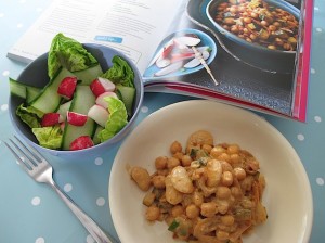 Harissa chickpeas salad Weight Watchers recipe