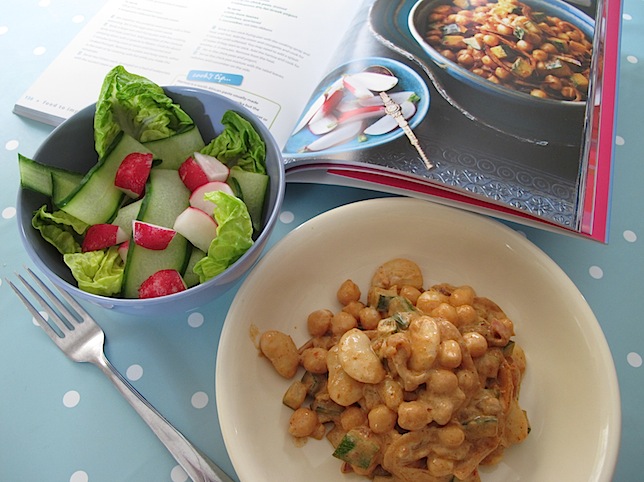 Harissa chickpeas salad Weight Watchers recipe
