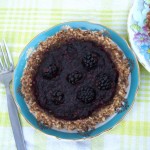 Blackberry Tart with Nut Crust (Gluten Free)