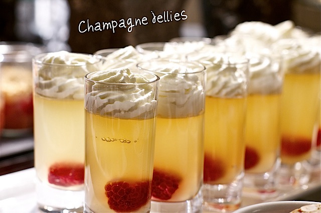 Athenaeum Pudding Parlour champagne jellies