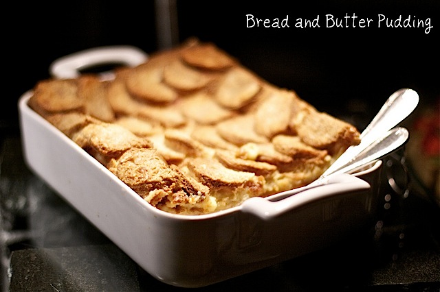 Bread and Butter Pudding at Athenaeum Pudding Parlour