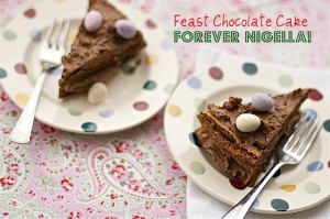 Nigella chocolate cake from Feast
