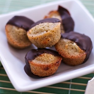 Espresso Blondies Dipped in Chocolate