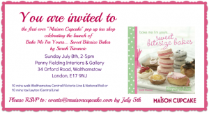 My Pop Up Tea Shop Book Launch