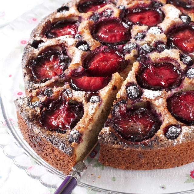 Gluten Free Plum Cake