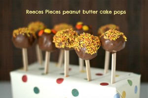 Peanut Butter Cake Pops (Reeces)