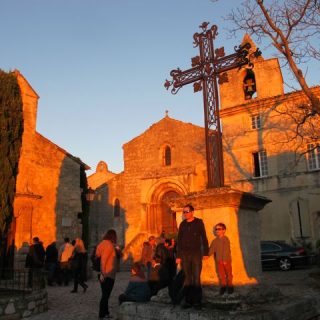 Sunset in Les Baux