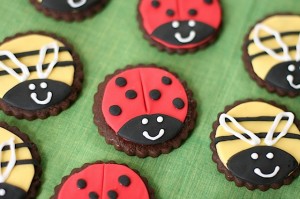 Ladybird Cookies and Bees Too!
