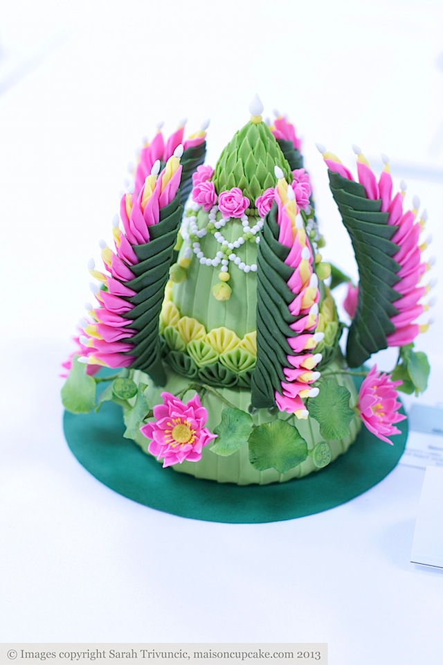 Realistic Sugar Flowers at Squires Kitchen Exhibition