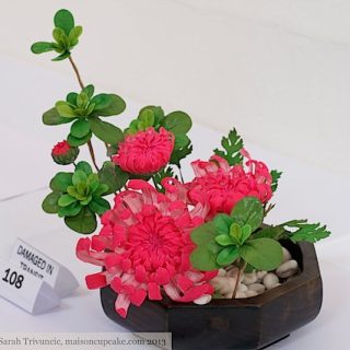 Realistic Sugar Flowers at Squires Kitchen Exhibition