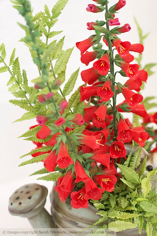 Realistic Sugar Flowers at Squires Kitchen Exhibition