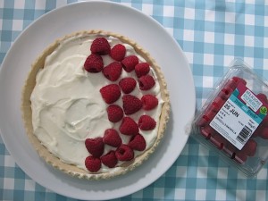 Fast Raspberry Tart with Cheats’ Crème Patissière