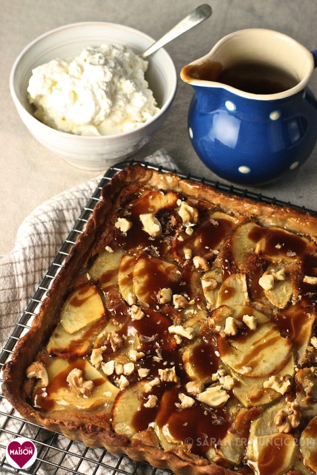 Toffee Apple Tart 