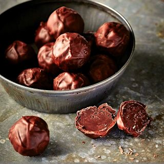 Chocolate orange truffles