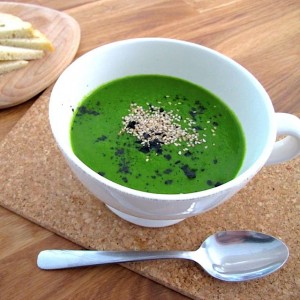 Raw Cavolo Nero Soup (Vitamix)