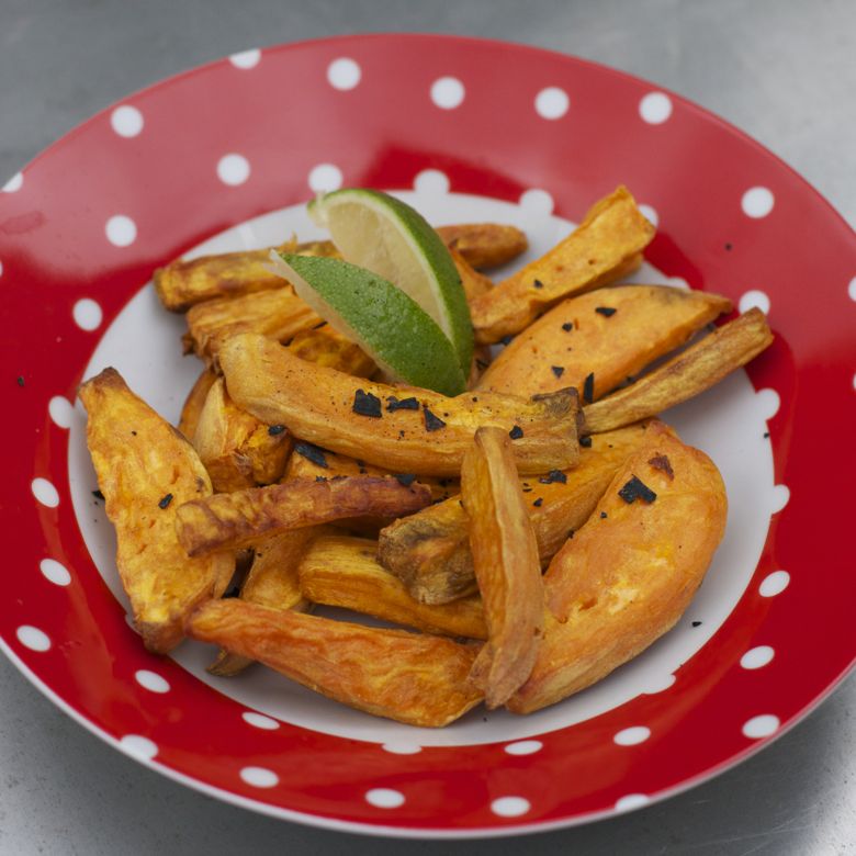 Sweet potato chips