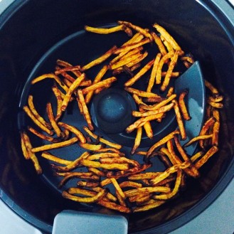 Multifry first attempt at chips