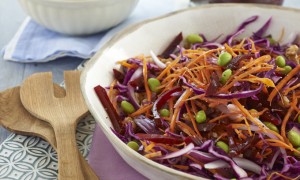 Beetroot and Edamame Bean Salad