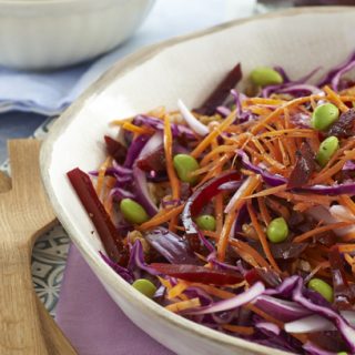 Beetroot and Edamame Bean Salad