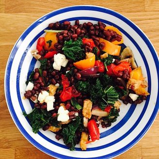 kale butternut salad