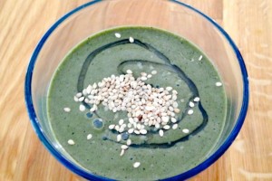 Cavolo Nero Banana Smoothie with Banana Vitamix Recipe