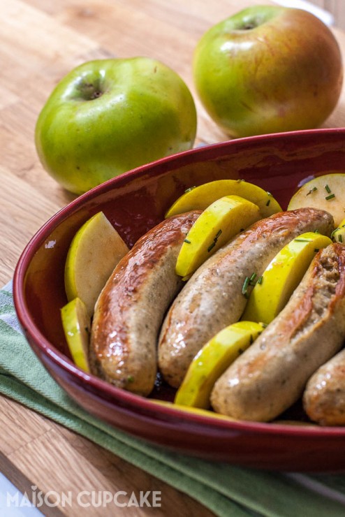 Bratwurst Toad in the Hole Bramley Apple Week - 3