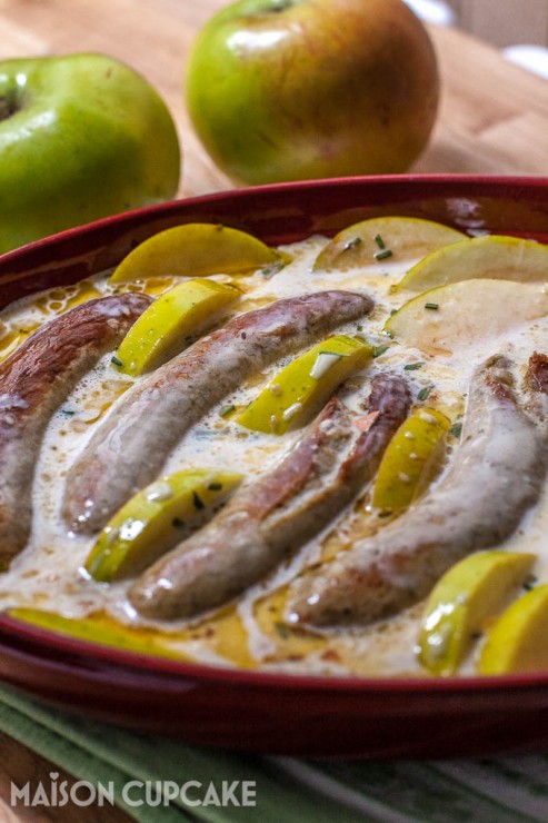 Bratwurst Toad in the Hole Bramley Apple Week - 4