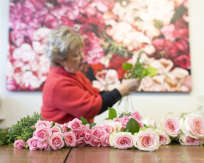 Judith Blacklock of Judith Blacklock Flower School London