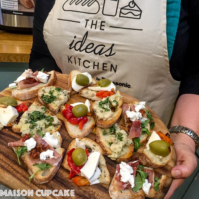 Panasonic combi oven demonstation via @maisoncupcake at development.maisoncupcake.com