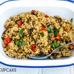 Garlic mushroom couscous in Redmond Multicooker finished recipe at development.maisoncupcake.com