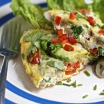 Vegetable Frittata Recipe - easy brunch recipe for vegetarians
