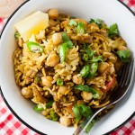 Vegetable Biryani with Cauliflower and Chickpeas (Vegan)