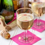 Prosecco Cocktail with Appletiser and Brandy