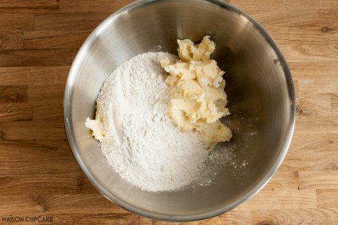 Easy to make slice and bake cookies with lemon icing - step by step