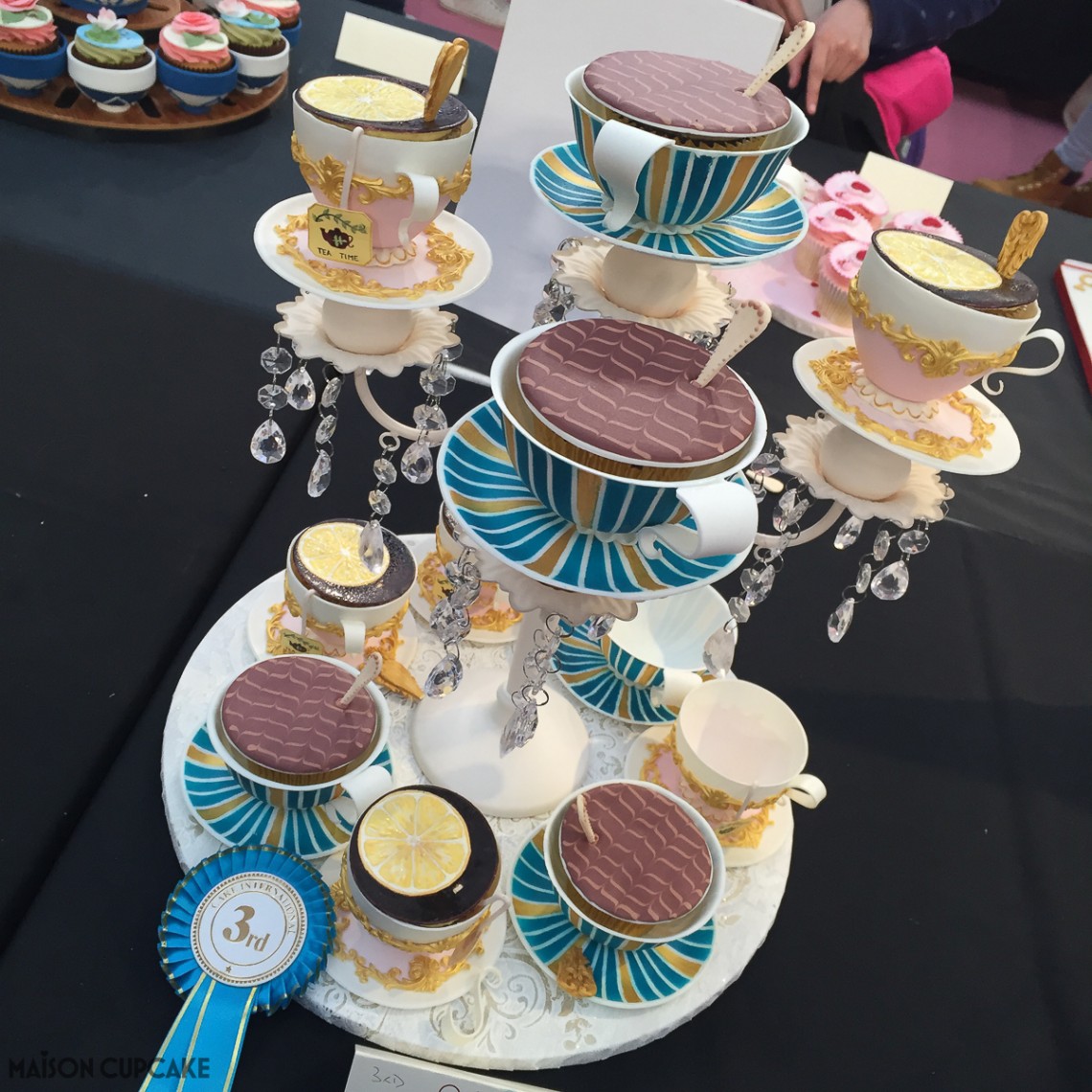 Teacup cupcakes by Urszula Maczka