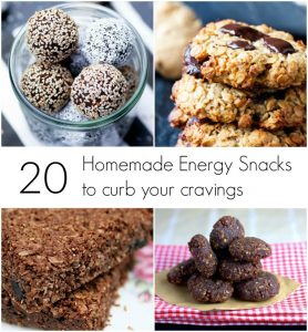 20 carb loading snacks for energy