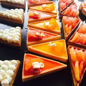 Hugo et Victor grapefruit tarts